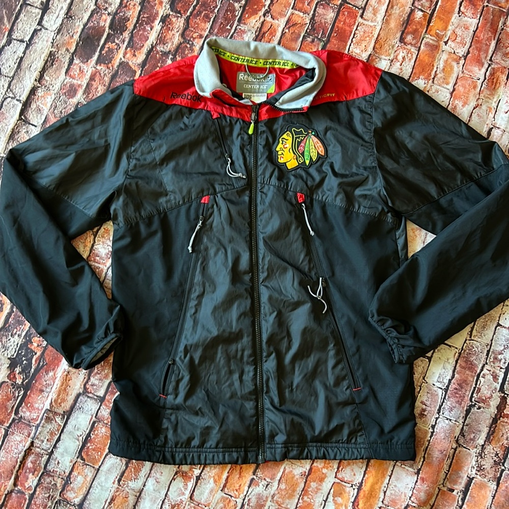 Reebok Chicago Blackhawks Jacket Size Small